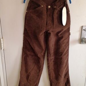 Revolt Chocolate Brown Corduroy Pants